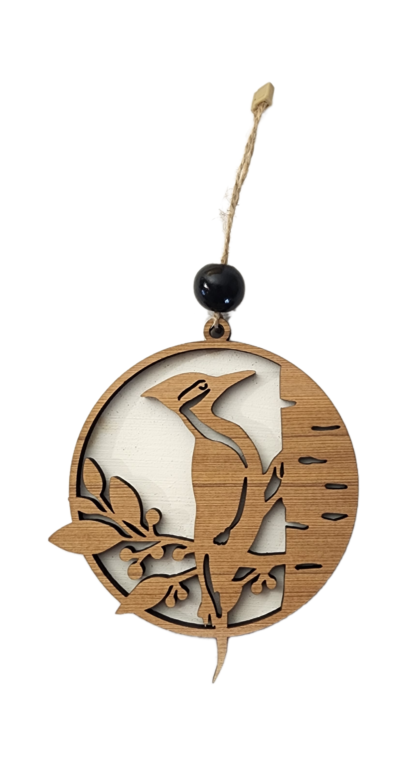 Woodpecker Christmas Ornament