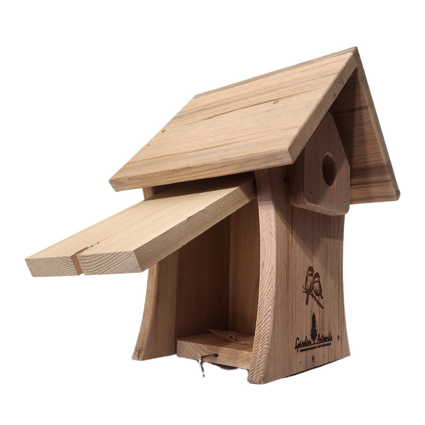 Curved Fancy Chickadee Nest Box