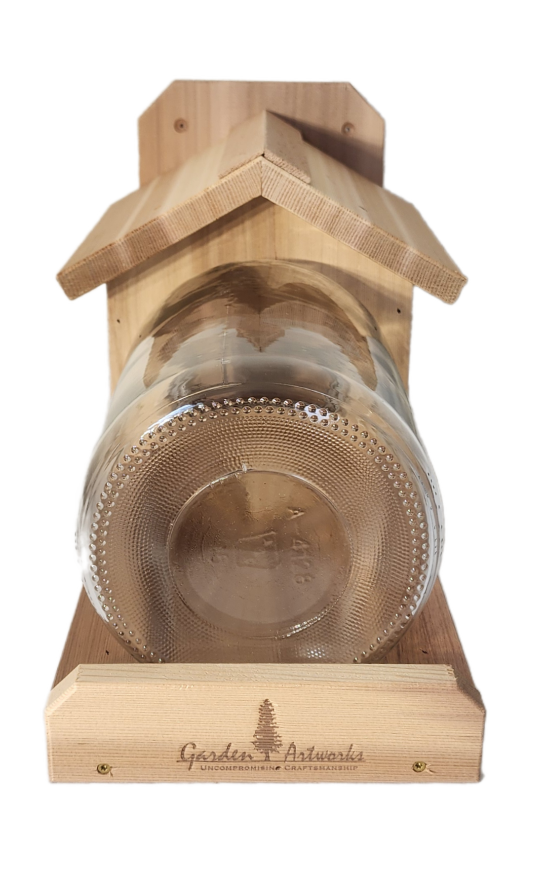Squirrel Jar Feeder