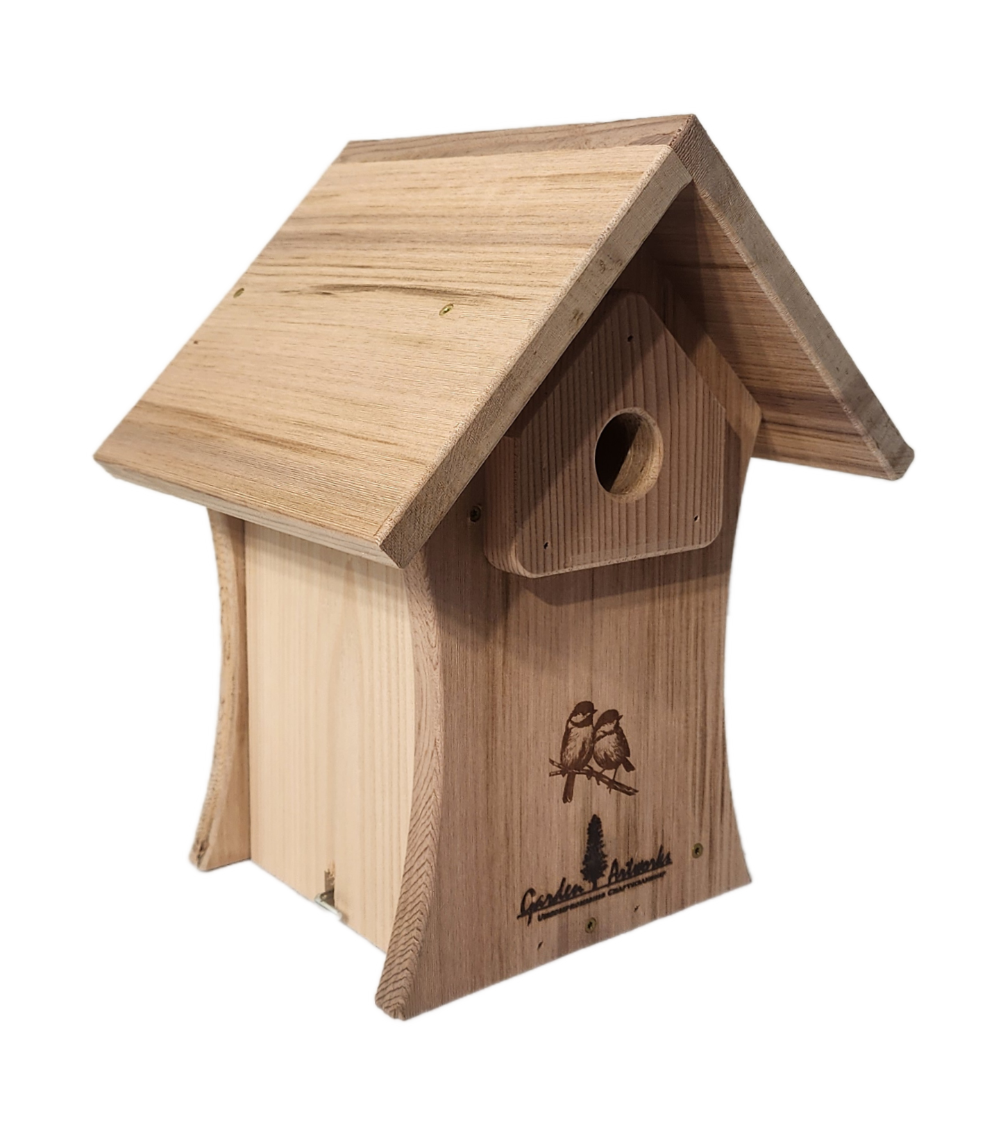 Curved Fancy Chickadee Nest Box