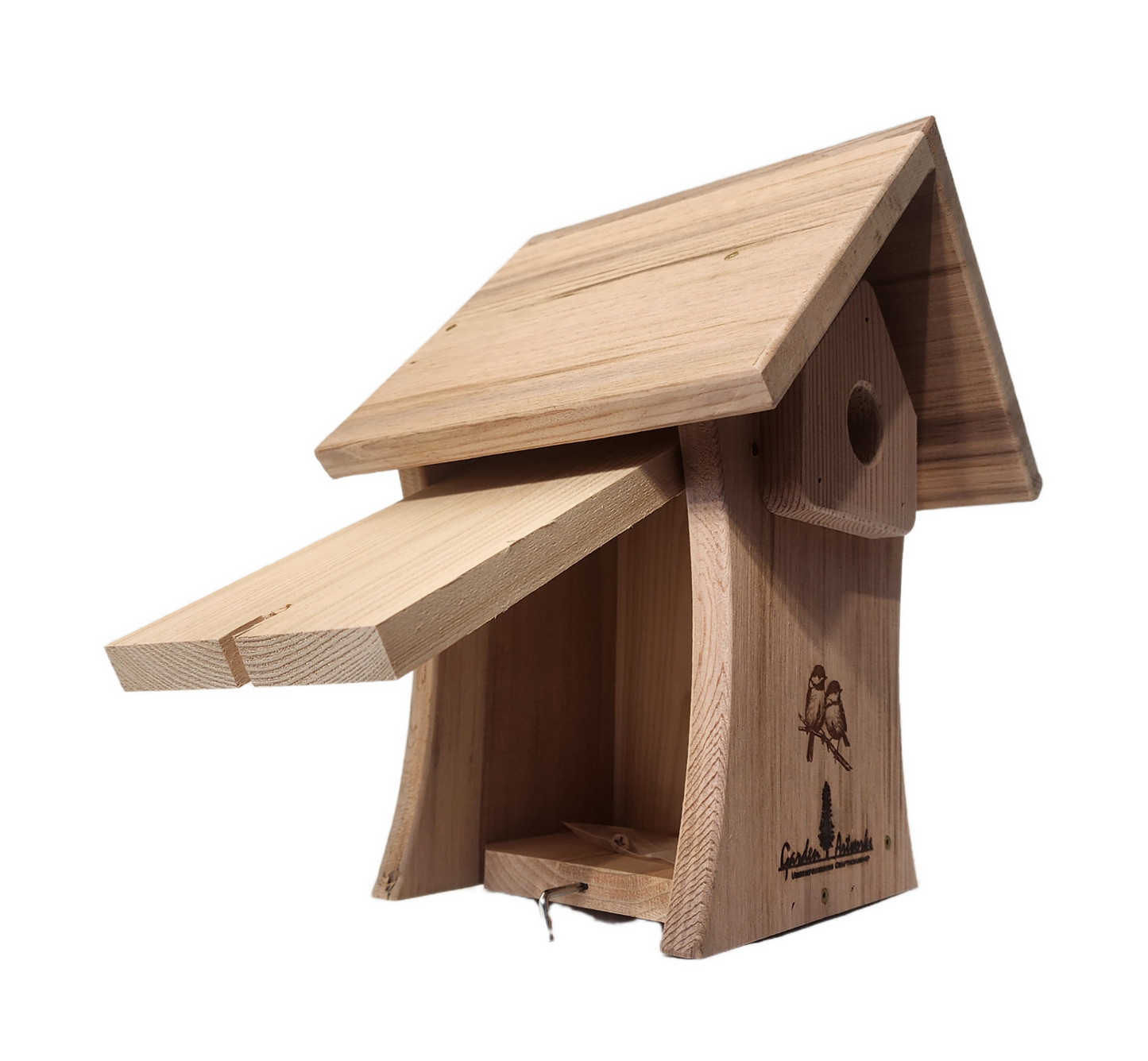 Curved Fancy Chickadee Nest Box