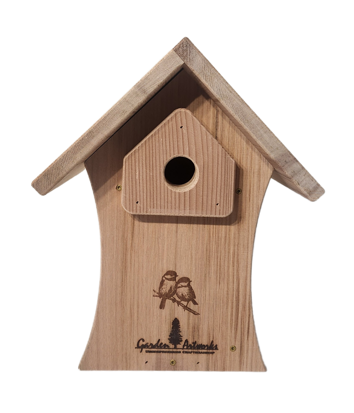 Curved Fancy Chickadee Nest Box