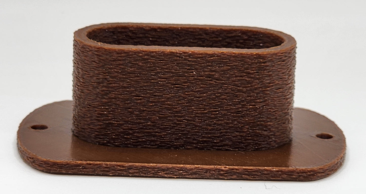 7/8" x 2" Oval Birdhouse Predator Guard